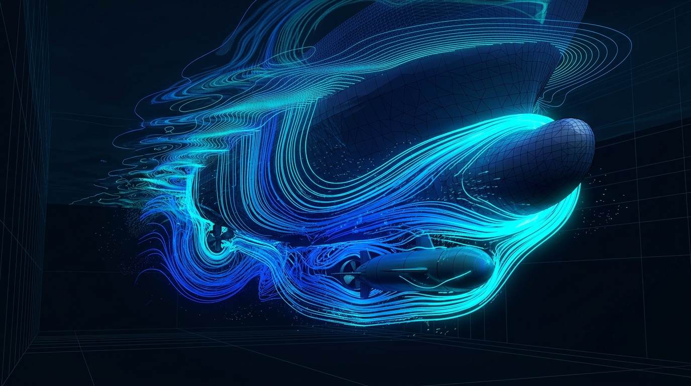 Hull Form Optimization CFD Streamlines